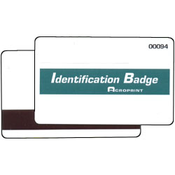 Acroprint TQ600M Magnetic Stripe Badges Numbered 1 15