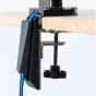 Fellowes Platinum Triple Monitor Arm Desk Mount for Monitors Up to 27"