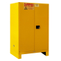 Durham Steel 34" W x 43" D x 71" H Flammable Storage Cabinet with Legs, 90 Gallon