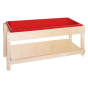 Wood Designs 24" H Sand and Water Table with Lid Shelf (Shown with lid used as lower shelf)
