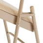 NPS 1200 Series Vinyl Double Hinge Folding Chair, 4-Pack