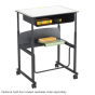 Safco AlphaBetter 36" x 24" Height Adjustable Standing Student Desk