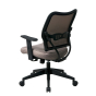 Office Star Space Seating Deluxe VeraFlex Fabric Mid-Back Task Chair