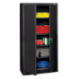 Tennsco 1470 Standard Storage Cabinet Shown in Black