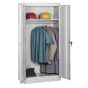 Tennsco Standard Wardrobe Cabinets (shown in light grey)