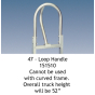 Wesco 47 Loop Handle for Straight Frame only