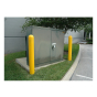 Ultratech 52" H Bollard Cover Post Protector, Yellow
