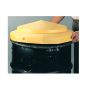 Eagle 1667 24" Dia HDPE Open Head Drum Cover (example of use)