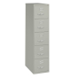 Hirsh 5-Drawer 26.5" Deep Vertical File Cabinet (Shown in Light Gray)