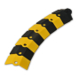 Ultratech Ultra-Sidewinder 3" W Small 1 Ft. Cable Protection Extension (black & yellow)