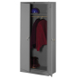Tennsco 7824W Deluxe Wardrobe Cabinet (shown in medium grey)