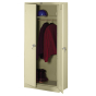 Tennsco Deluxe Wardrobe Cabinets (shown in putty)