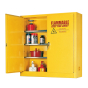 Eagle 1975 Self Close Two Door Flammable Safety Cabinet, 24 Gallons, Yellow