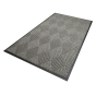 WaterHog Diamond 208 3' x 4' Rubber Back Polypropylene Indoor/Outdoor Scraper Floor Mat (Shown in Grey)