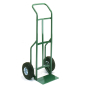 Wesco 656Z8 Standard Steel Hand Truck 7" x 14" Nose 500 lbs Capacity 8" Poly/Solid Rubber Wheels (Hand Trucks)