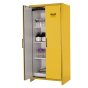 Justrite EN 22605 90-Minute Fire Resistant 30 Gal Hybrid Flammable Storage Cabinet
