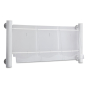 Safco Luxe 15" H 3-Compartment Magazine Rack