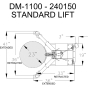 Wesco Manual Hydraulic Ergonomic Drum Lifter