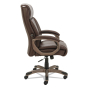 Alera Veon Leather High-Back Executive Office Chair, Brown