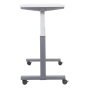 Office Star OSP Furniture 48" W x 24" D Pneumatic Height Adjustable Table