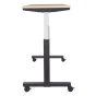 Office Star OSP Furniture 72" W x 24" D Pneumatic Height Adjustable Table
