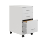 Hirsh SOHO 3-Drawer Box/Box/File Mobile Ultra Pedestal