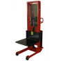 Wesco PSPL-60-2424-15S-1.5K-PD 60" Lift 1500 lb Load Platform Powered Stacker with Power Drive