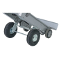 Wesco MSWK Super Wheel Kit for StairKing Stair Climbing Hand Trucks (Shown in Use, StairKing Hand Truck sold separately)