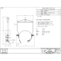 Wesco 440-700 lb Load Economy 55-Gallon Drum Lifter & Dispenser