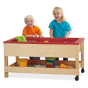 Jonti-Craft 42" W x 23" D Toddler Sensory Table with Shelf