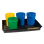 Just-Rite Ecopolyblend Indoor Outdoor Indoor Spill Trays (29 gallon model, example of application)