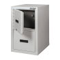 FireKing FireShield Safe-In-A-File 2-Drawer 22" Deep 1-Hour Rated Fireproof File Cabinet