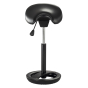 Safco Twixt Extended-Height Vinyl Saddle Stool