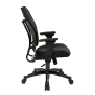 Office Star Space Seating Synchro-Tilt Eco-Leather Mid-Back Managers Chair