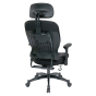 Office Star Space Seating Synchro-Tilt Eco-Leather High-Back Managers Chair
