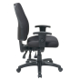 Office Star Work Smart Dual Function Fabric High-Back Ergonomic Task Chair