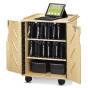 Jonti-Craft 32 Tablet and Laptop Charging Cart with Cubbie-Trays