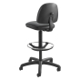 Safco Precision 3401 Fabric Drafting Chair, Footring