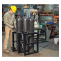 Justrite 2-Wide Cylinder Barricade Storage Racks