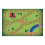 Carpets for Kids Railroad Playtime Rectangle Classroom Rug