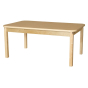 Wood Designs 60" W x 36" D High Pressure Laminate Elementary School Tables