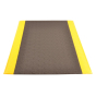 NoTrax 415 Pebble Step Sof-Tred Dyna-Shield 3' x 5' Sponge Back Vinyl 5/8" Thick Anti-Fatigue Floor Mat
