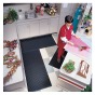 NoTrax Comfort-Eze 2' x 3' Rubber Anti-Fatigue Floor Mat, Black