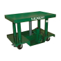 Lexco 3000 to 6000 lb Load 48" x 30" Table Portable Manual Hydraulic Lift Tables