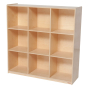 Wood Designs Childrens Classroom 9-Cubby Storage Unit