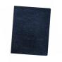 Fellowes 7.5 Mil 8.75" x 11.25" Rounded Corner Grain Texture Navy Binding Cover, 200/Pack