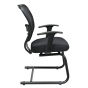 Office Star Space Seating Professional AirGrid Mesh Mid-Back Guest Chair