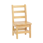 Jonti-Craft KYDZ 8" Seat Height Ladderback School Chair, Pair