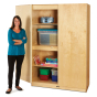 Jonti-Craft Wide Classroom Storage Cabinet