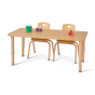 Jonti-Craft Purpose Plus 48" W x 24" D Elementary School Table